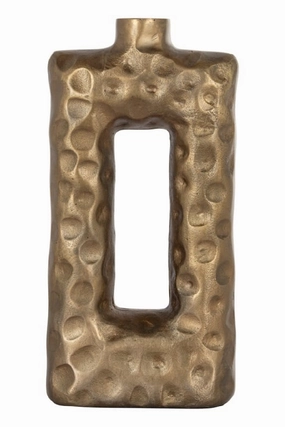 Rustic Aluminium Vase | OROA Samuel Vase,Glass Vase