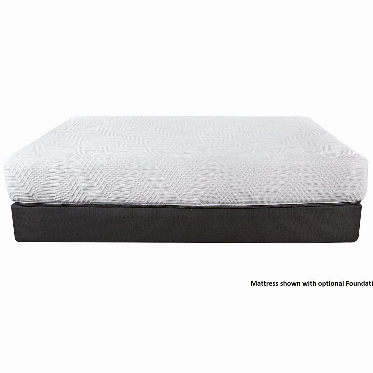 s105 queen mattress 60" x 80" x 10.5" - White