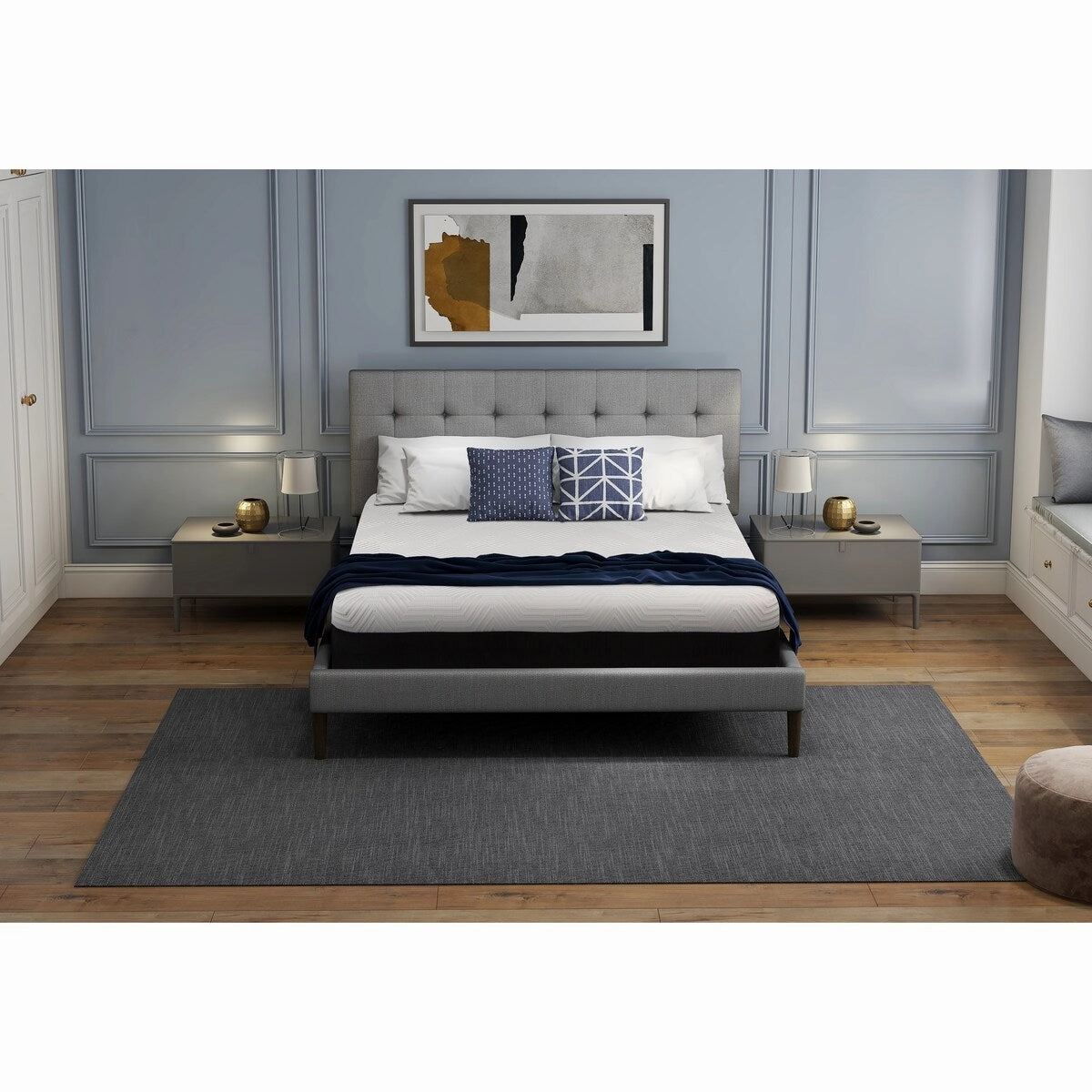 s140 twin xl nattress 39" x 80" x 14" - White mattress pads,mattress topper,bed protection