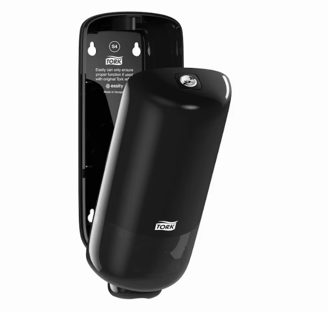S4 Elevation Skincare Foam Soap Dispenser Black Plastic 561508