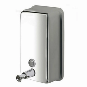 S'Steel Liquid Soap Dispenser Refillable Lockable Shower Curtain,Bath Curtain