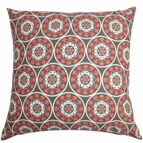 Saburo Geometric Euro Sham Orange Blue pillowcases,cotton pillow covers,bed linen
