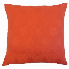 Sadiya Solid Euro Sham Flame pillowcases,cotton pillow covers,bed linen