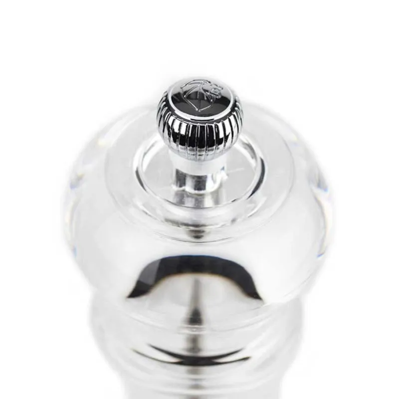 Salt mill, 18cm, Peugeot, Nancy, clear acrylic finish