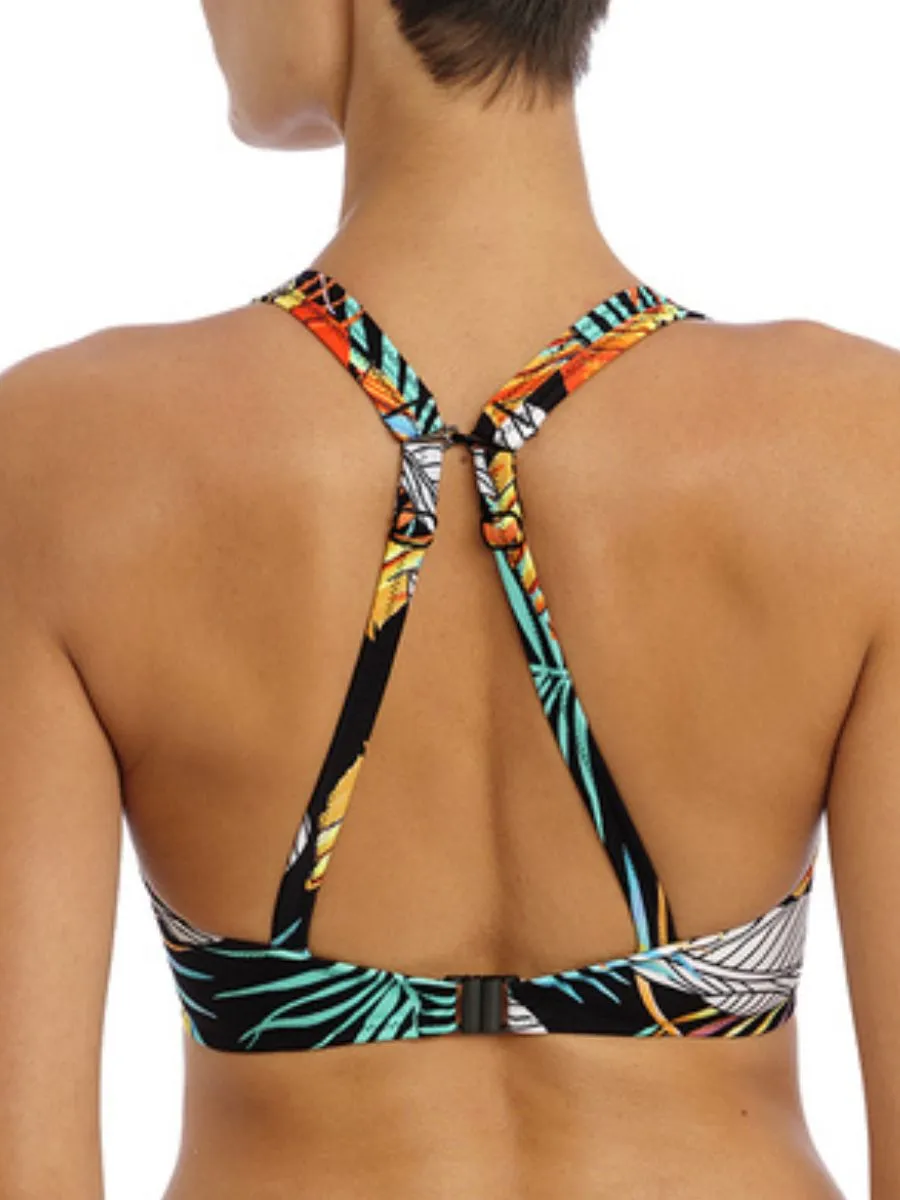 Samba Nights High Apex Bikini Top - Multi