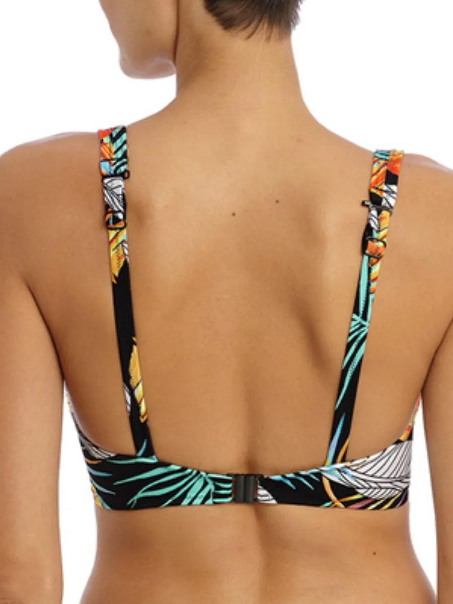 Samba Nights High Apex Bikini Top - Multi