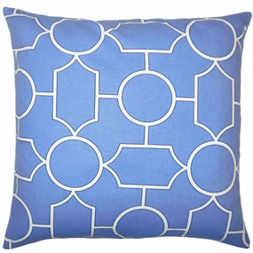 Samoset Geometric Euro Sham Chambray pillowcases,cotton pillow covers,bed linen