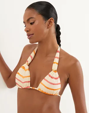 Sandstone Bia Tube Bikini Top - Print