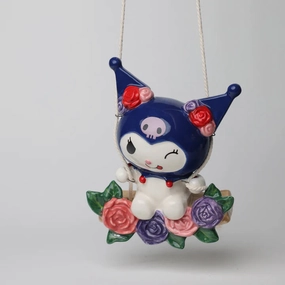 Sanrio Kuromi on Garden Swinger Decorative Mirror,Home Decor Mirror