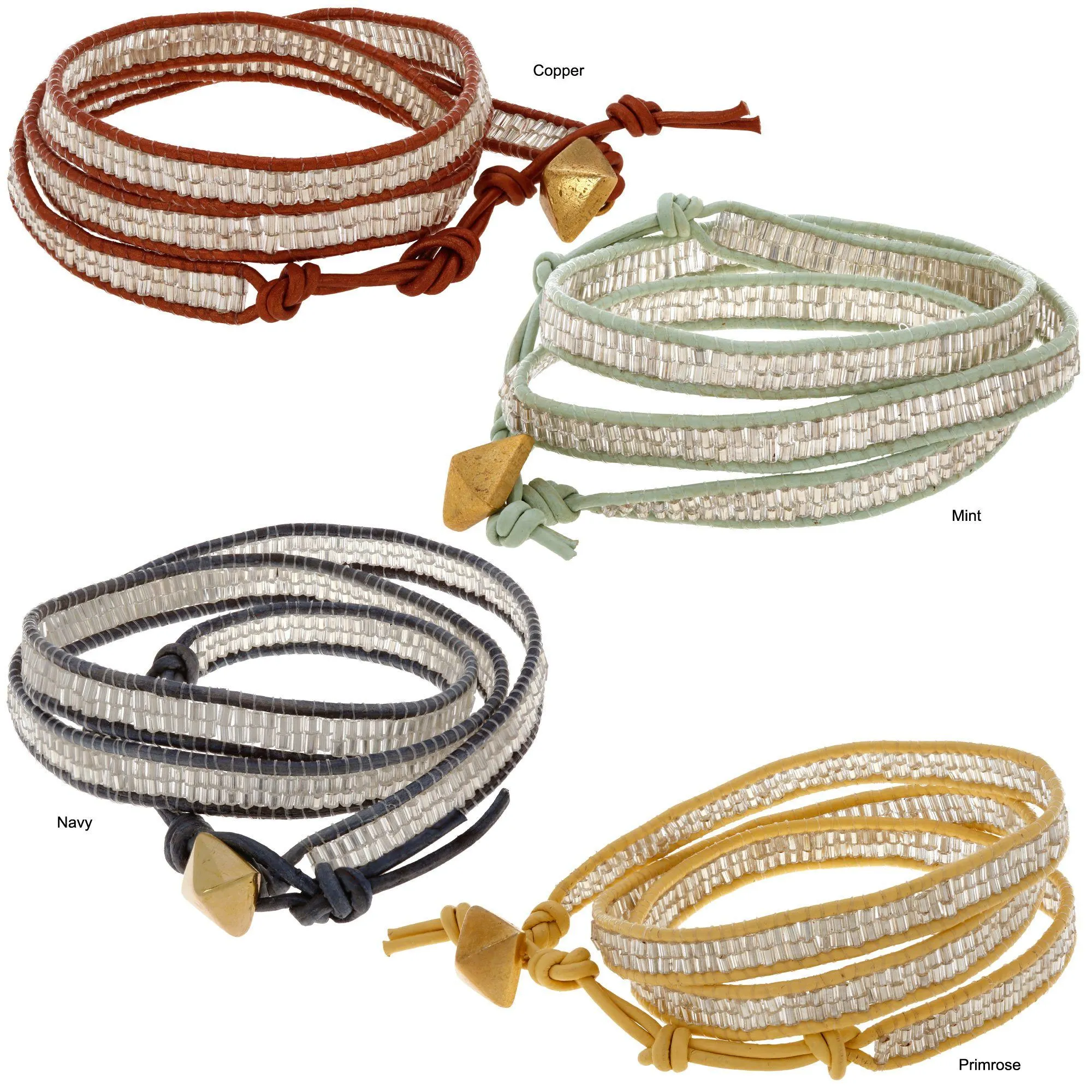 Sasa Shine On 3x Wrap Bracelet
