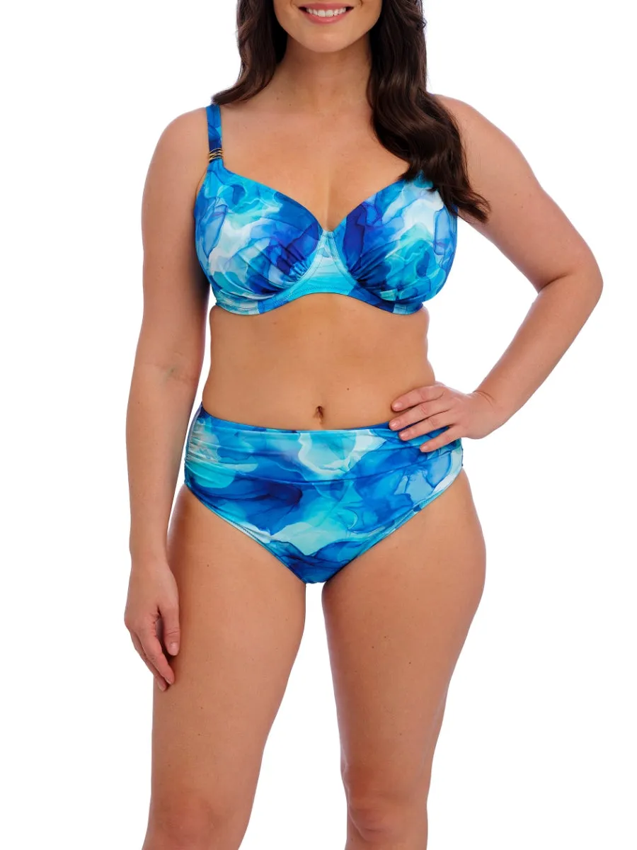 Saunton Sands Full Cup Bikini Top - Dazzling Blue