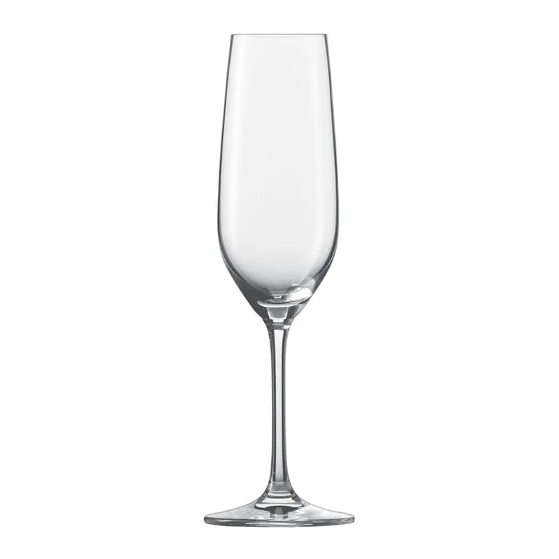 Schott Zwiesel Set of 6 champagne flutes, Schott Crystal, Vina ceramic platter, appetizer tray