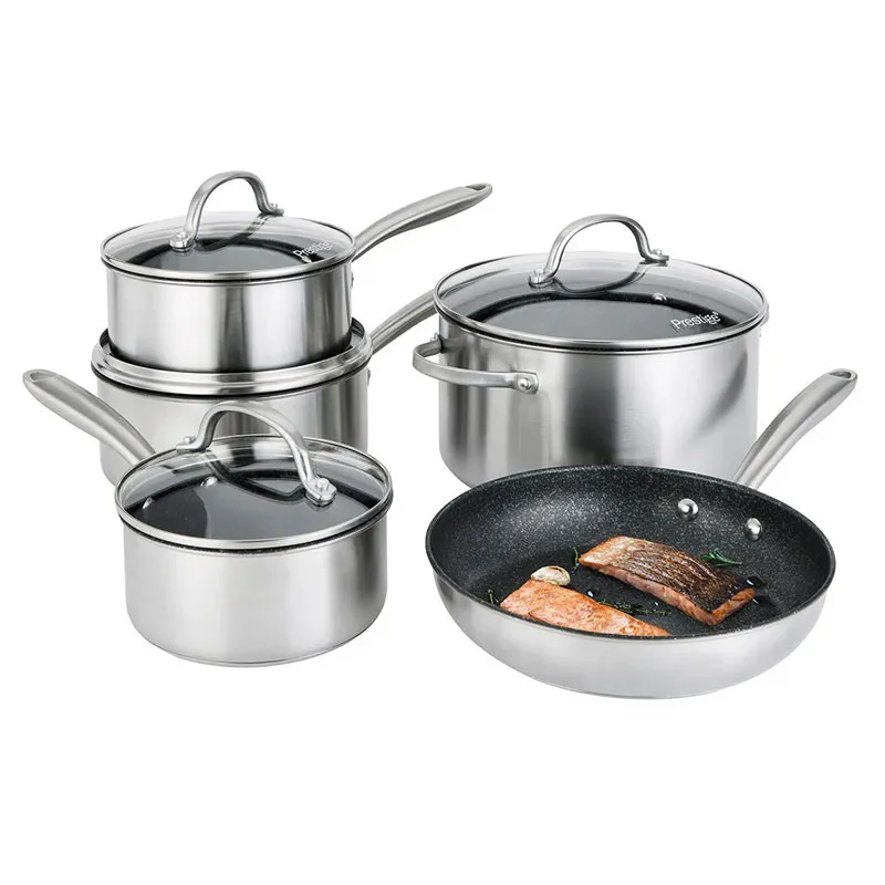 Scratch Guard Stainless Steel 5 piece set