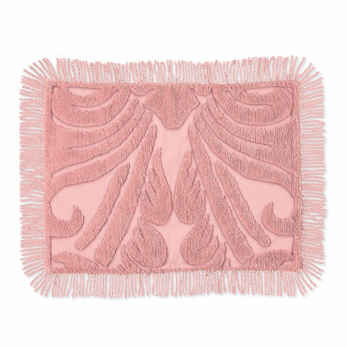 Scroll and Floral Abigail Chenille Cotton Pillow Sham pillowcases,cotton pillow covers,bed linen