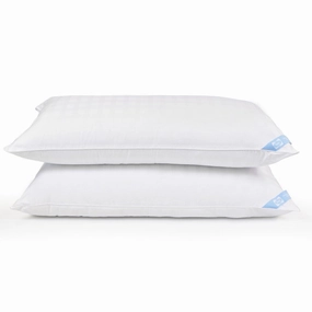 Sealy Classic 300 Thread Count King Size Pillow (Set of 2) - White pillows,bed pillow,sleeping cushion