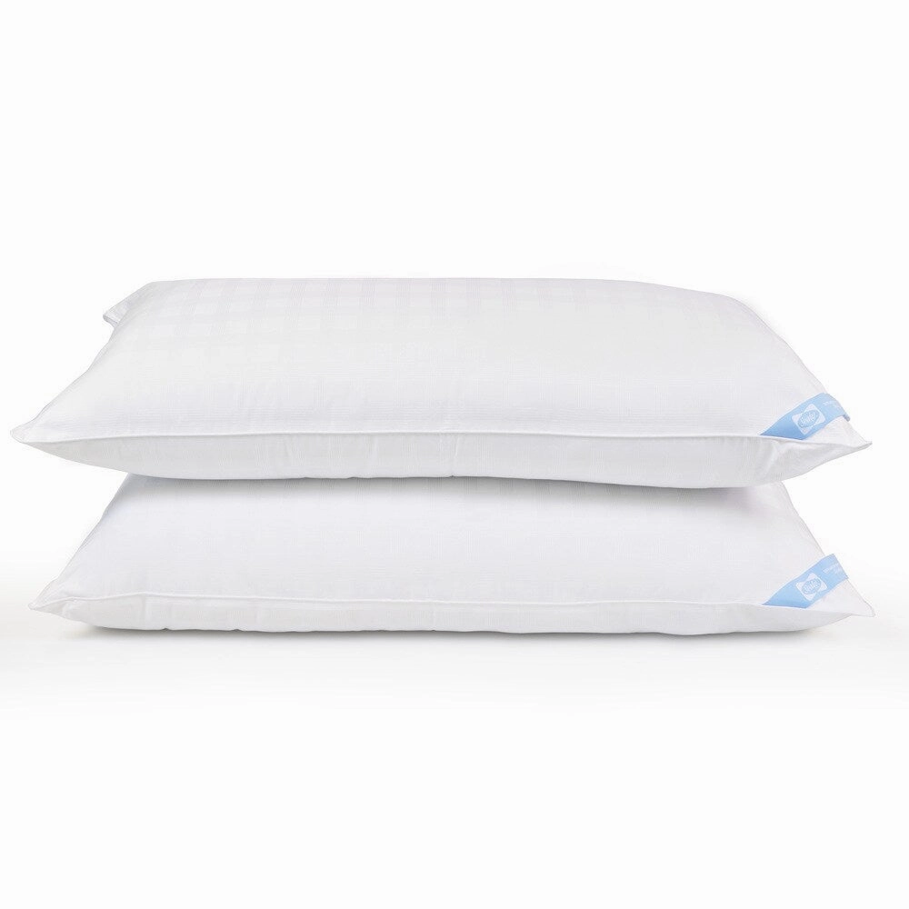 Sealy Classic 300 Thread Count King Size Pillow (Set of 2) - White pillows,bed pillow,sleeping cushion