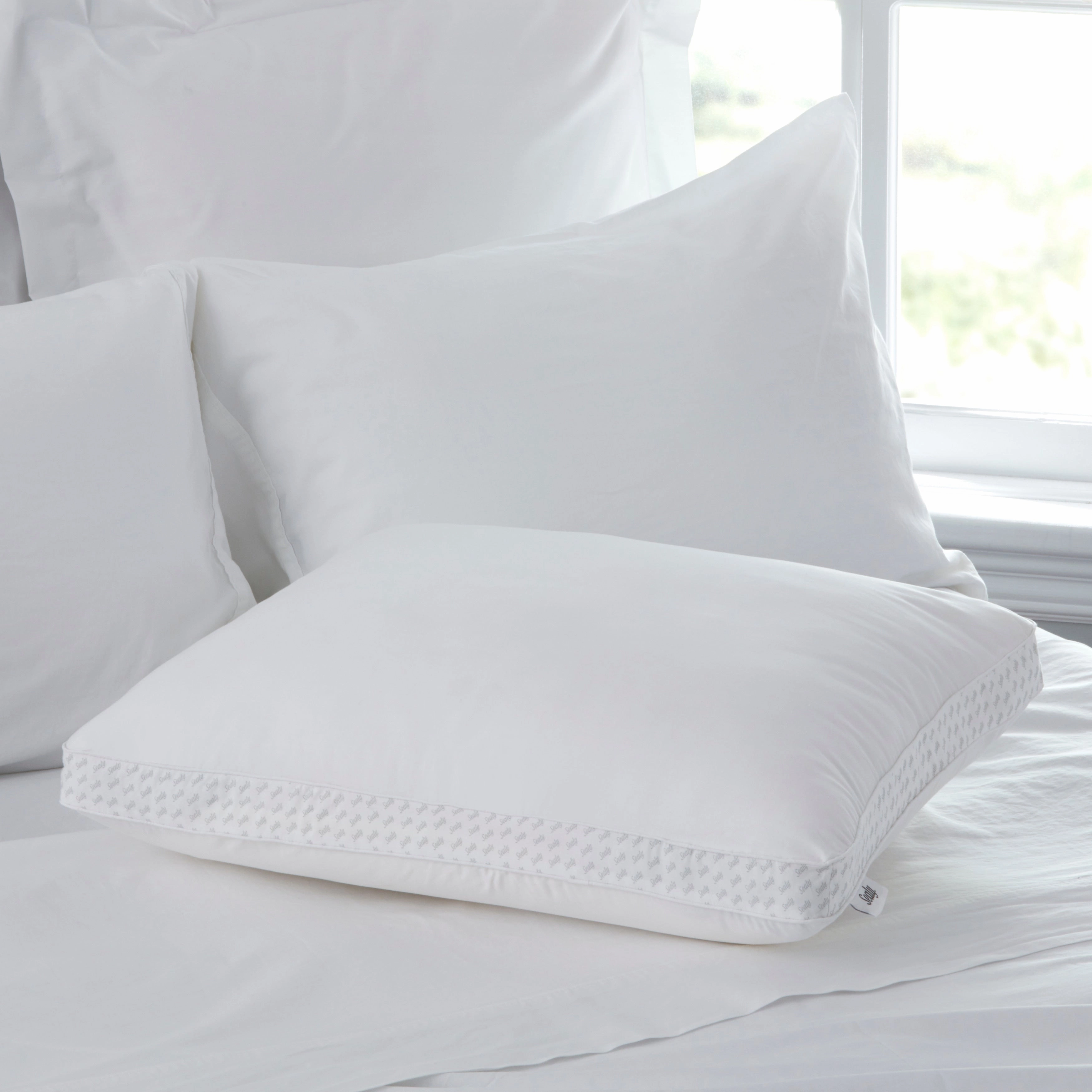 Sealy Down Alternative & Memory Foam Pillow pillows,bed pillow,sleeping cushion