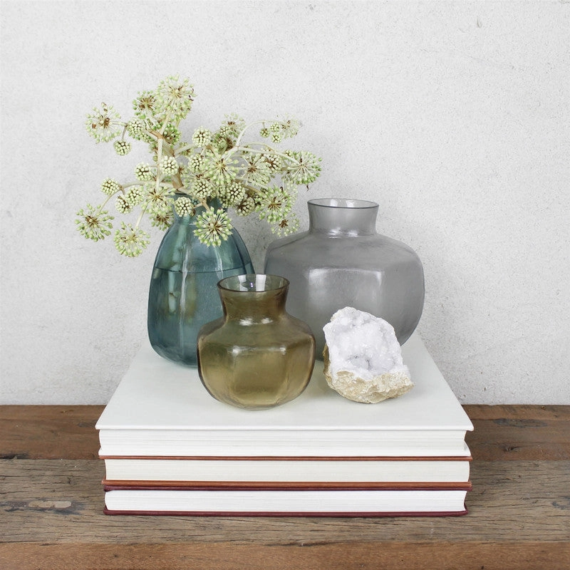 Seline Vase, Grey - Wide
