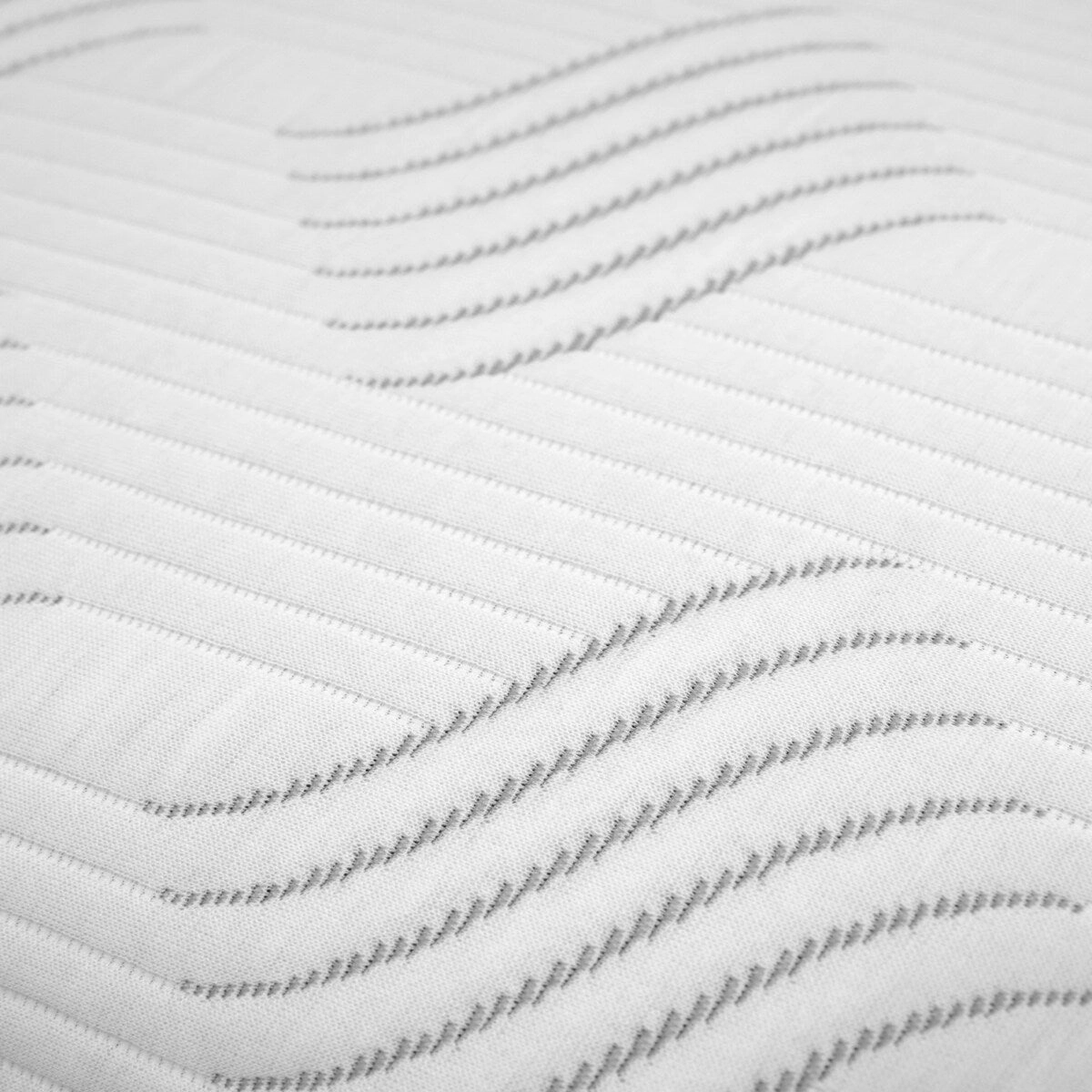 SensorPEDIC Charcoal Memory Foam Pillow with Built-In iCOOL Technology System - White