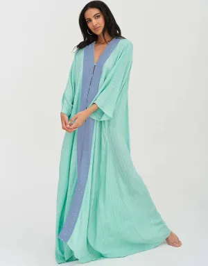 Sequin Kimono - Mint