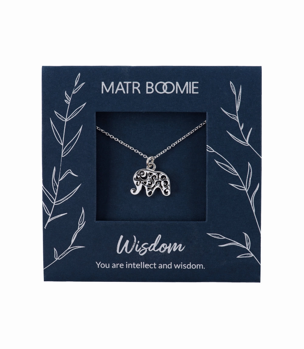 Shanasa Sterling Silver Charm Necklace
