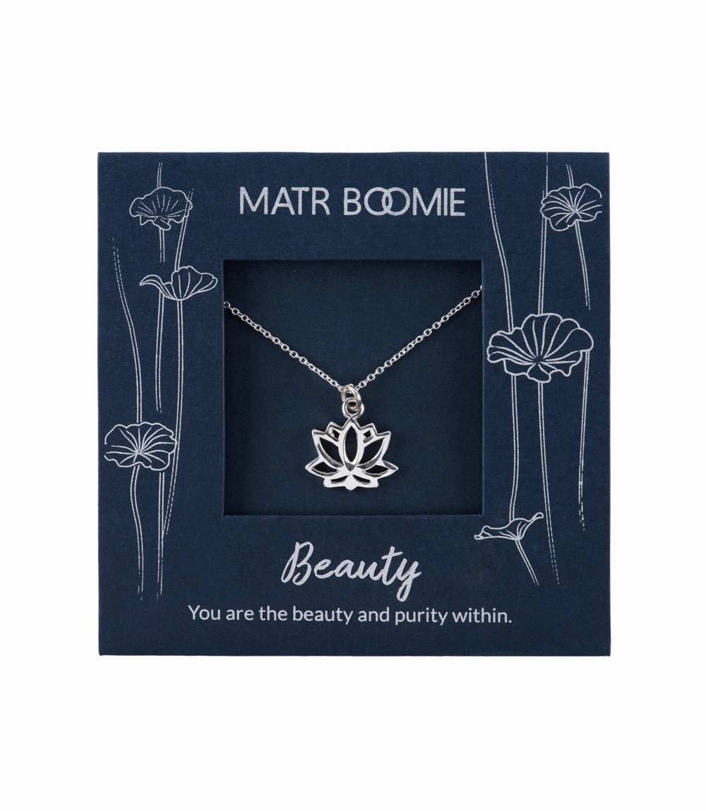 Shanasa Sterling Silver Charm Necklace