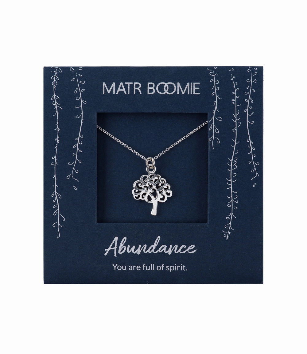 Shanasa Sterling Silver Charm Necklace