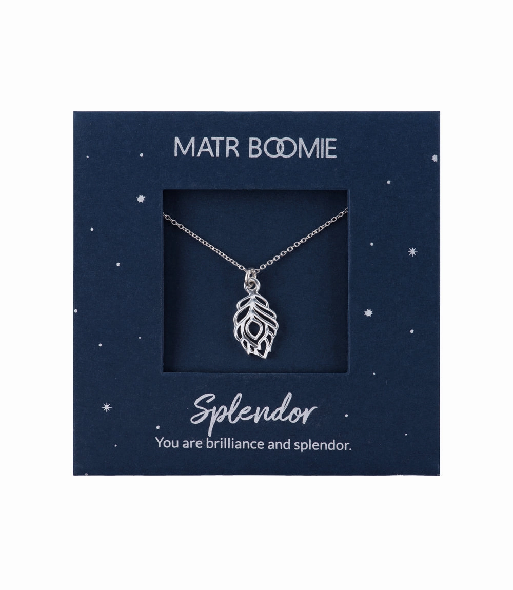 Shanasa Sterling Silver Charm Necklace