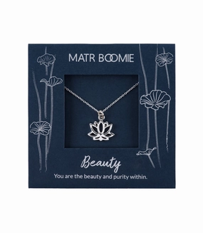 Shanasa Sterling Silver Charm Necklace