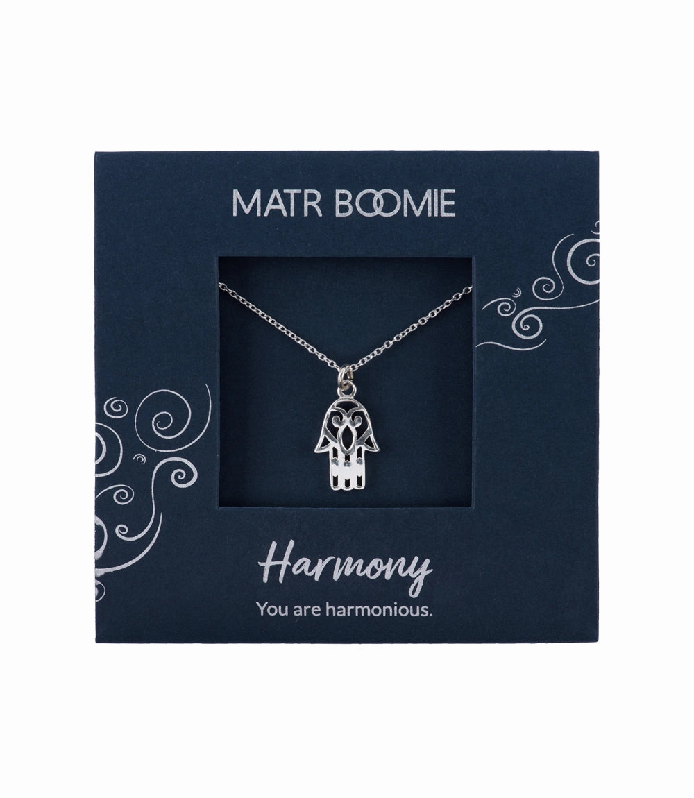 Shanasa Sterling Silver Charm Necklace