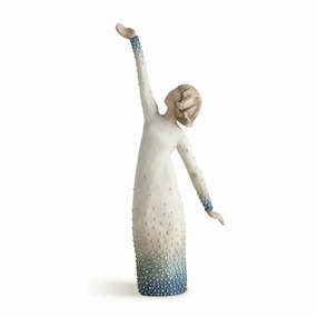 Shine Willow Tree Figurine Decorative Mirror,Home Decor Mirror