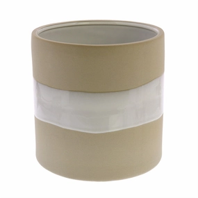 Shore Ceramic Cylinder Vase - Lrg Vase,Ceramic Vase