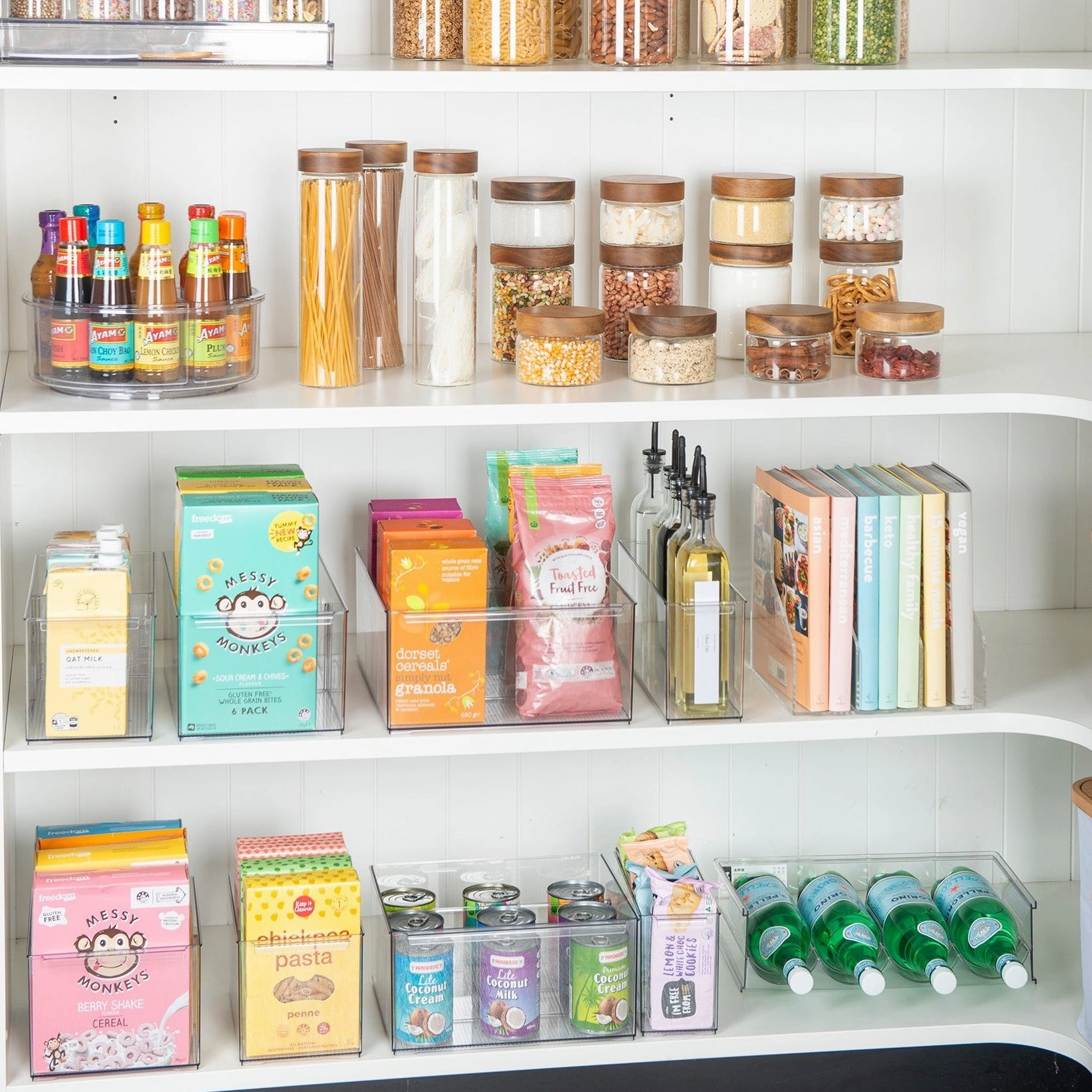 SHORT Stackable Pantry Storage Container - X-Large
