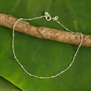 Siam Dancer Silver Anklet