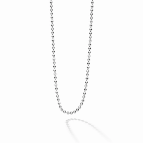 Signature Caviar Beaded Chain Necklace