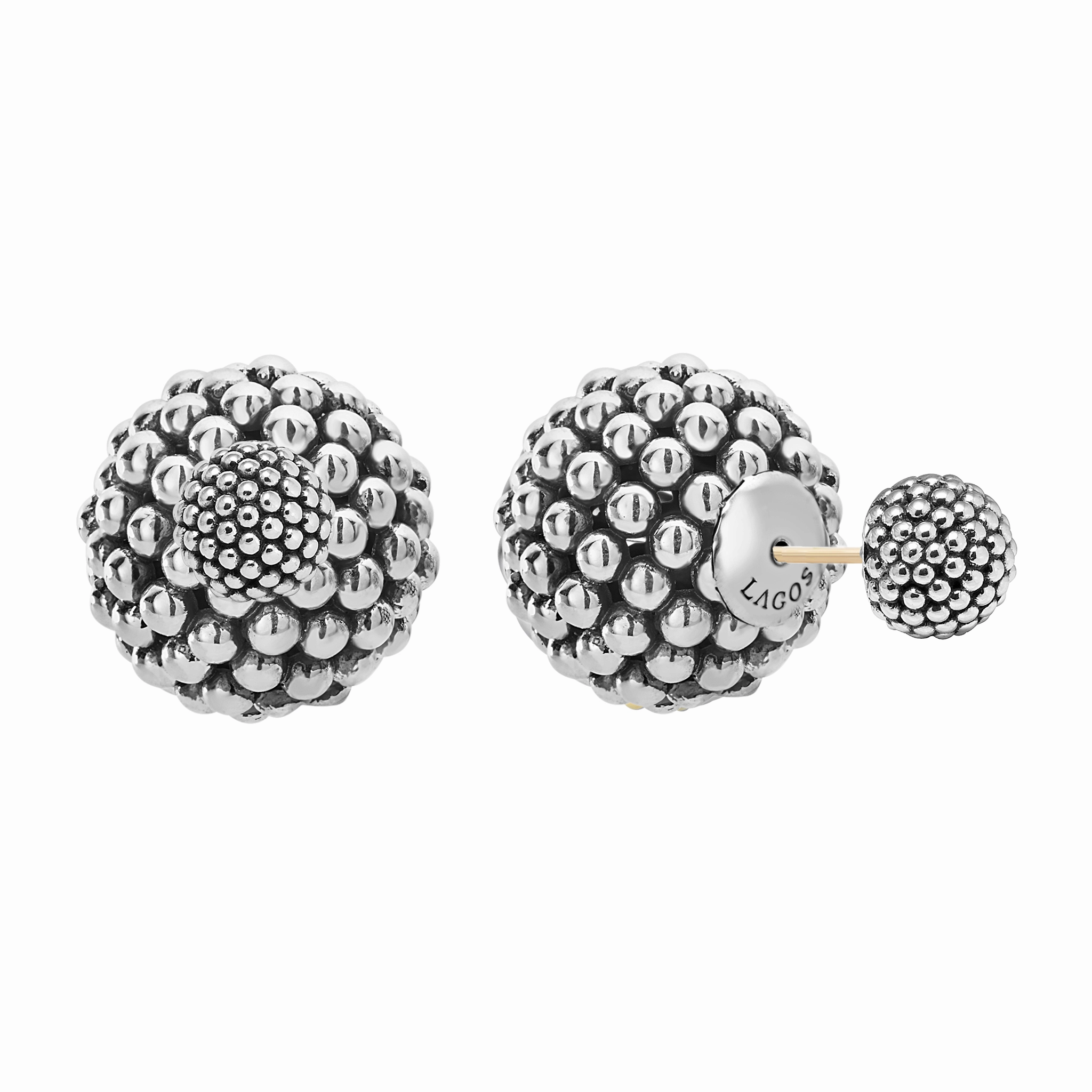 Signature Caviar Beaded Earring Backs