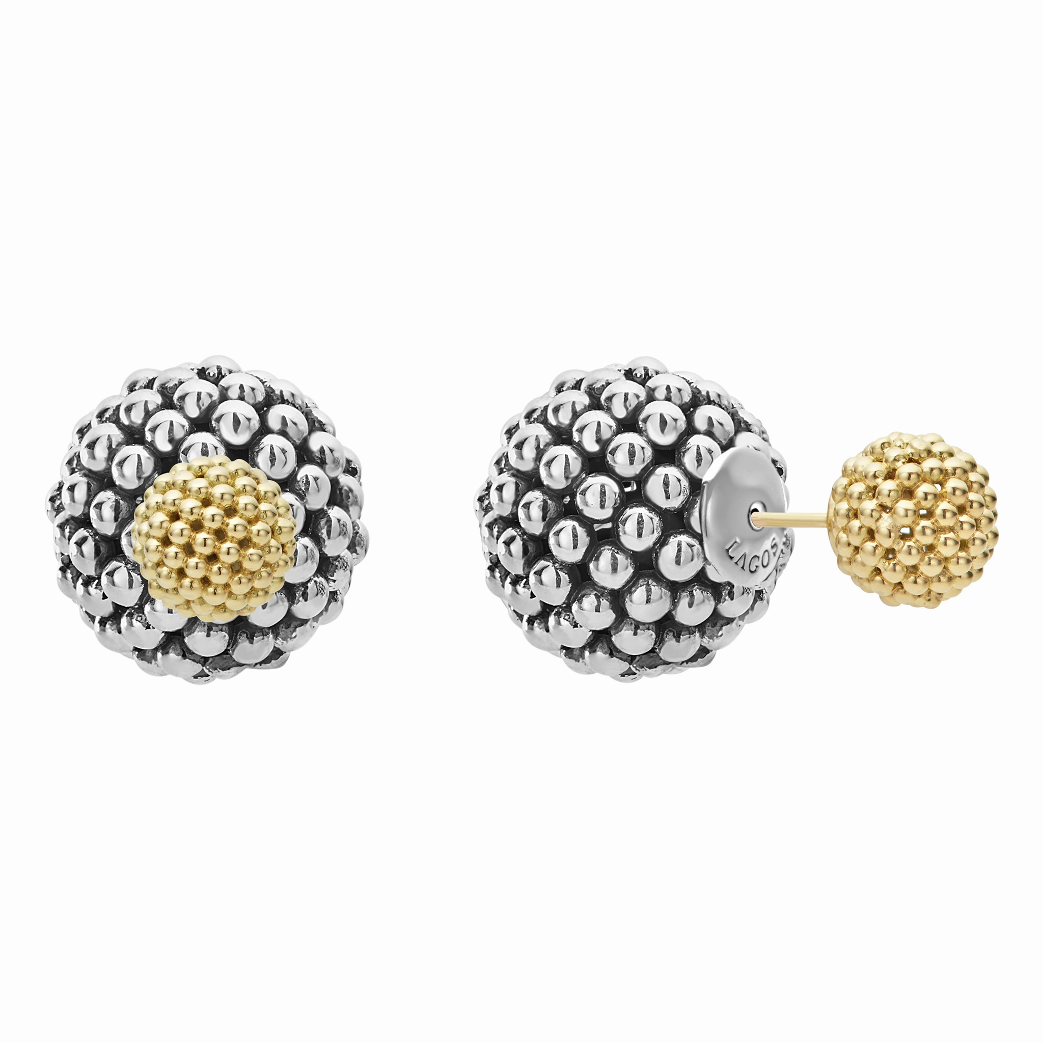 Signature Caviar Beaded Earring Backs
