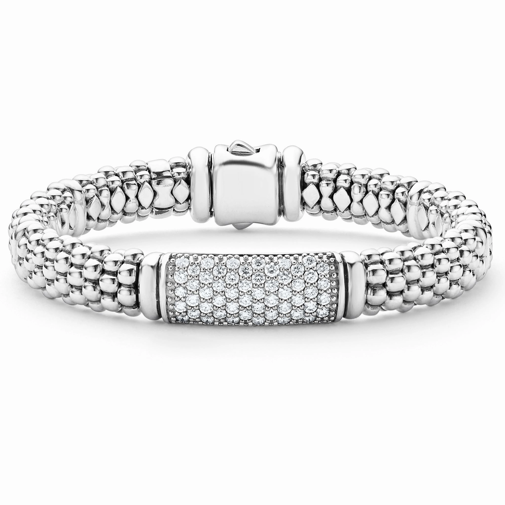 Signature Caviar Caviar Diamond Bracelet | 9mm