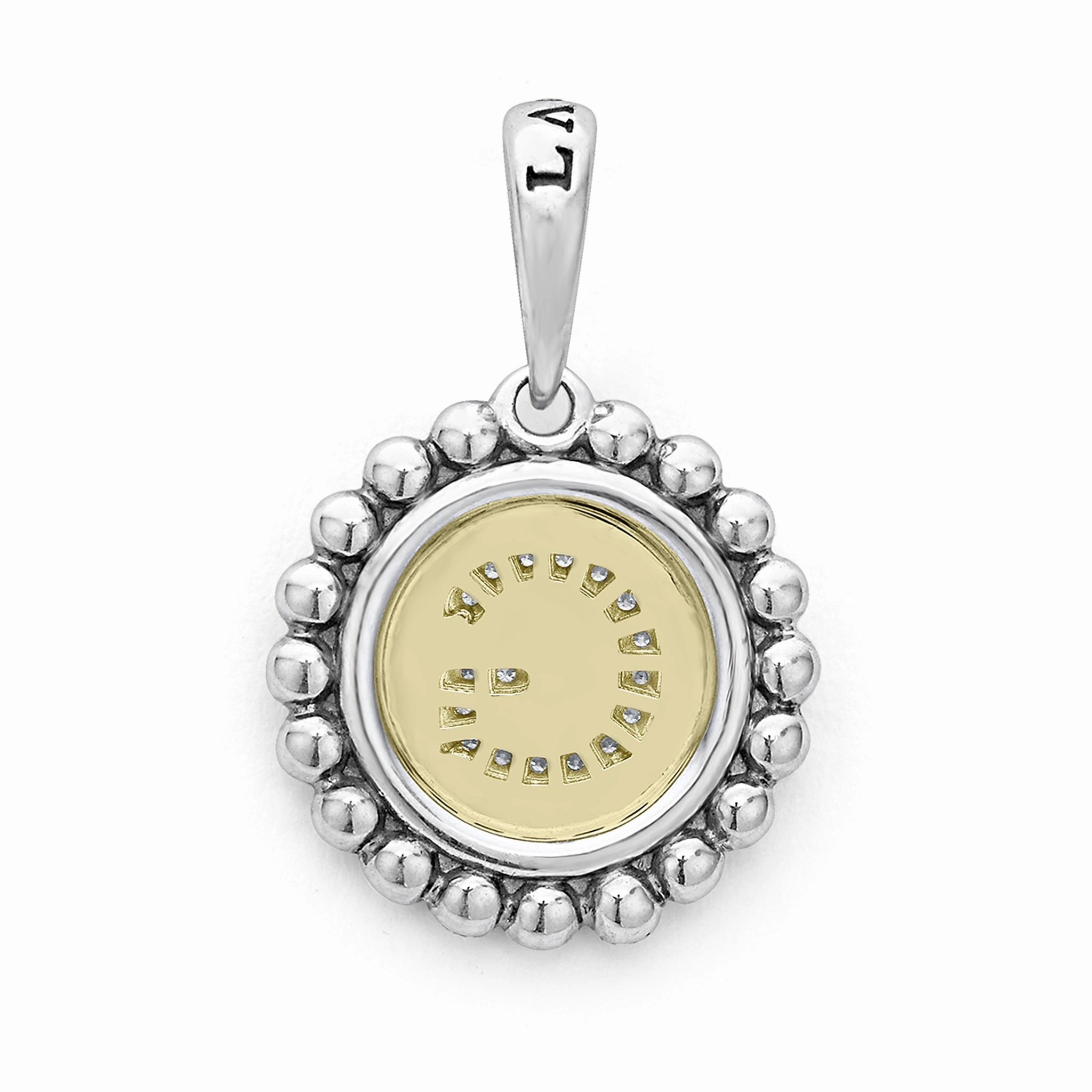 Signature Caviar Diamond G Initial Charm