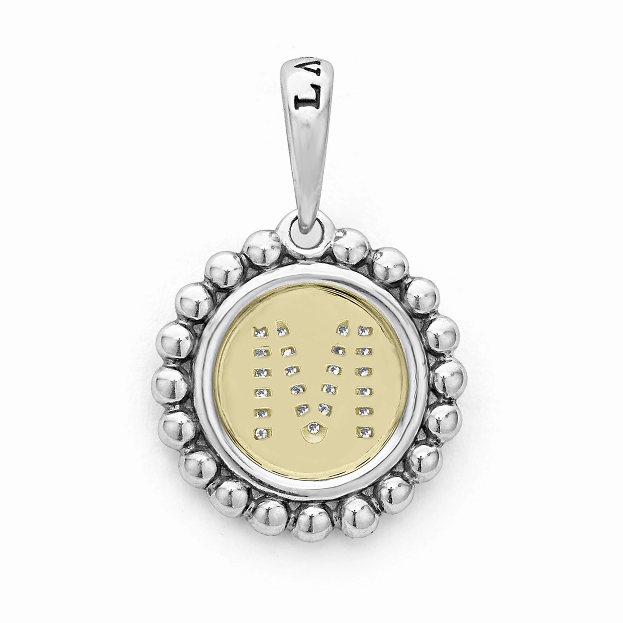 Signature Caviar Diamond Initial Charm