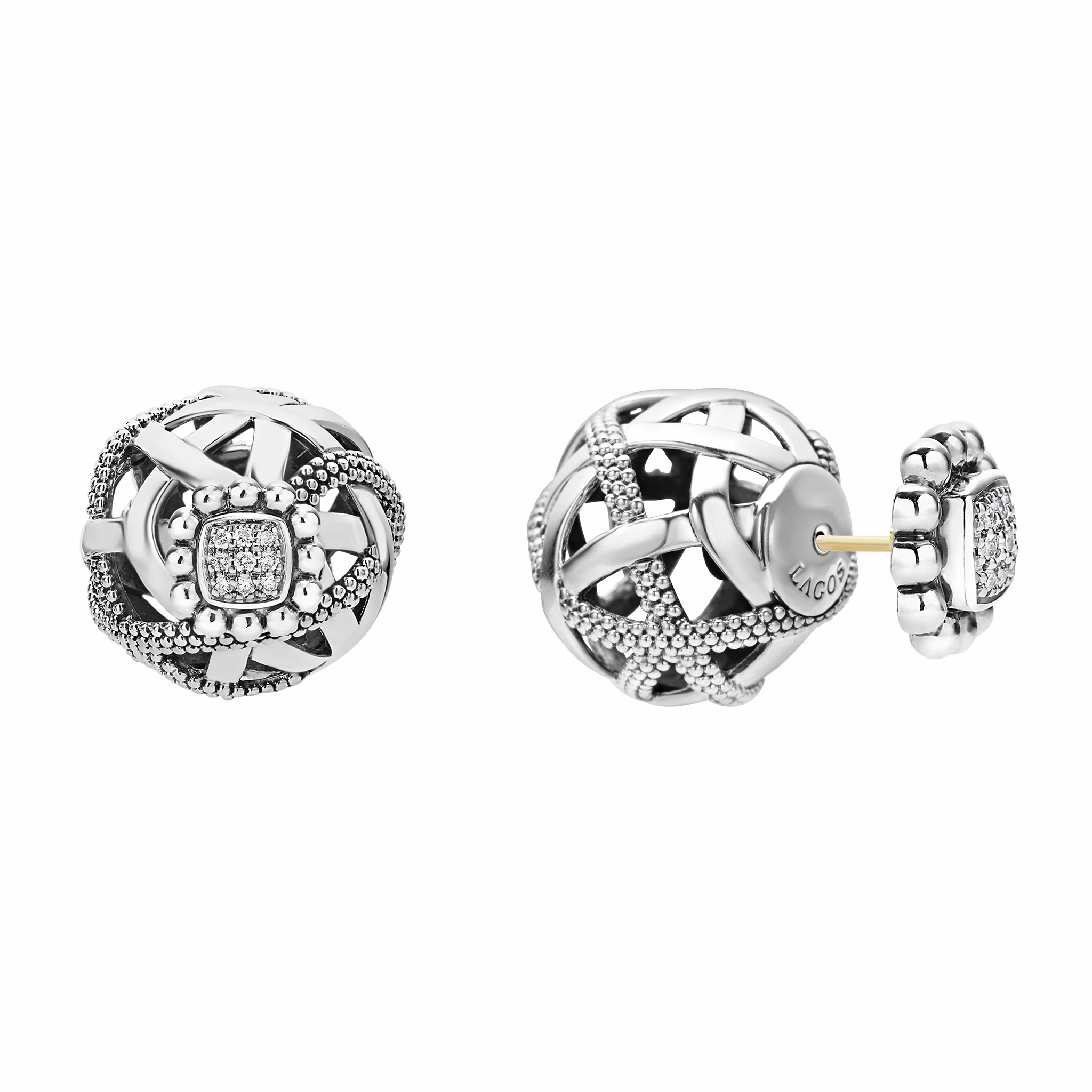 Signature Caviar Earring Backs