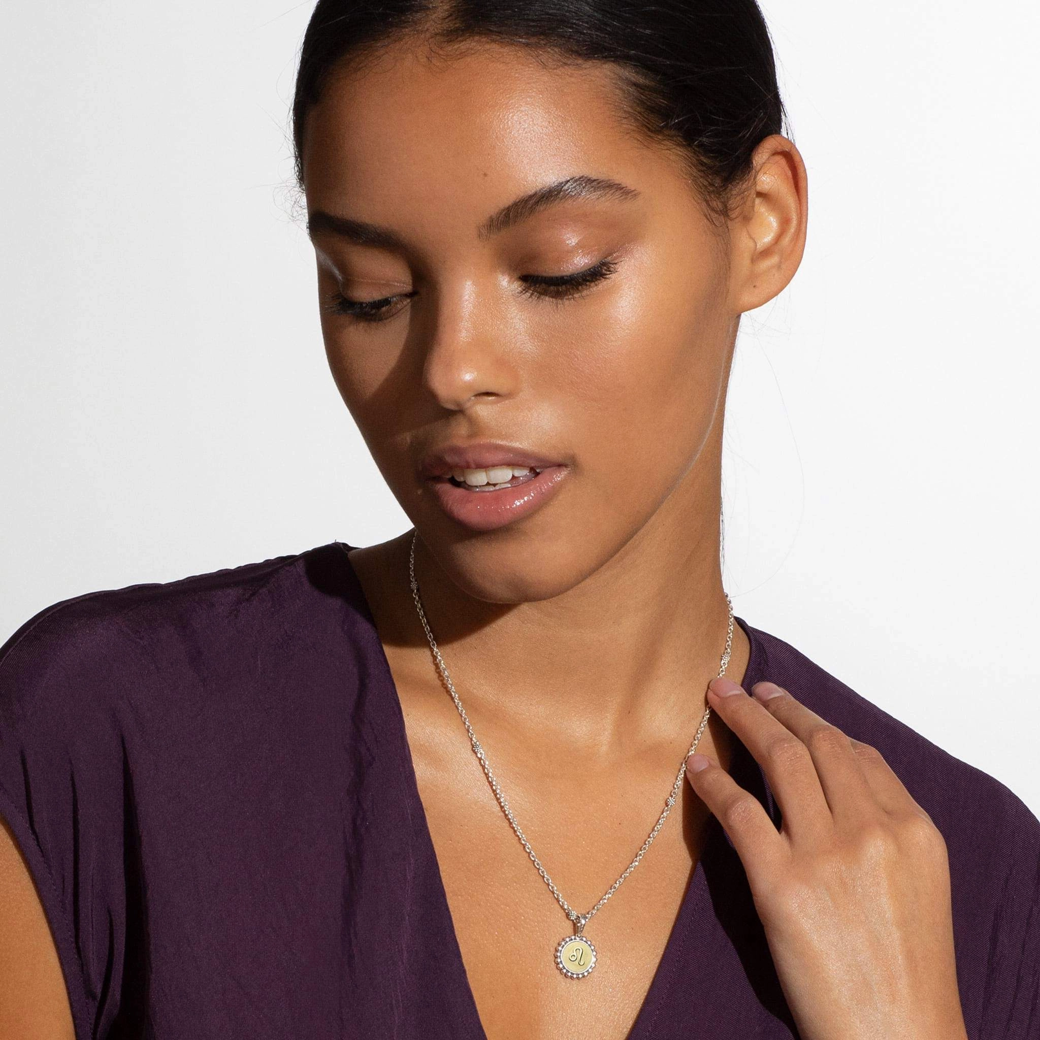 Signature Caviar Gemini Zodiac Charm