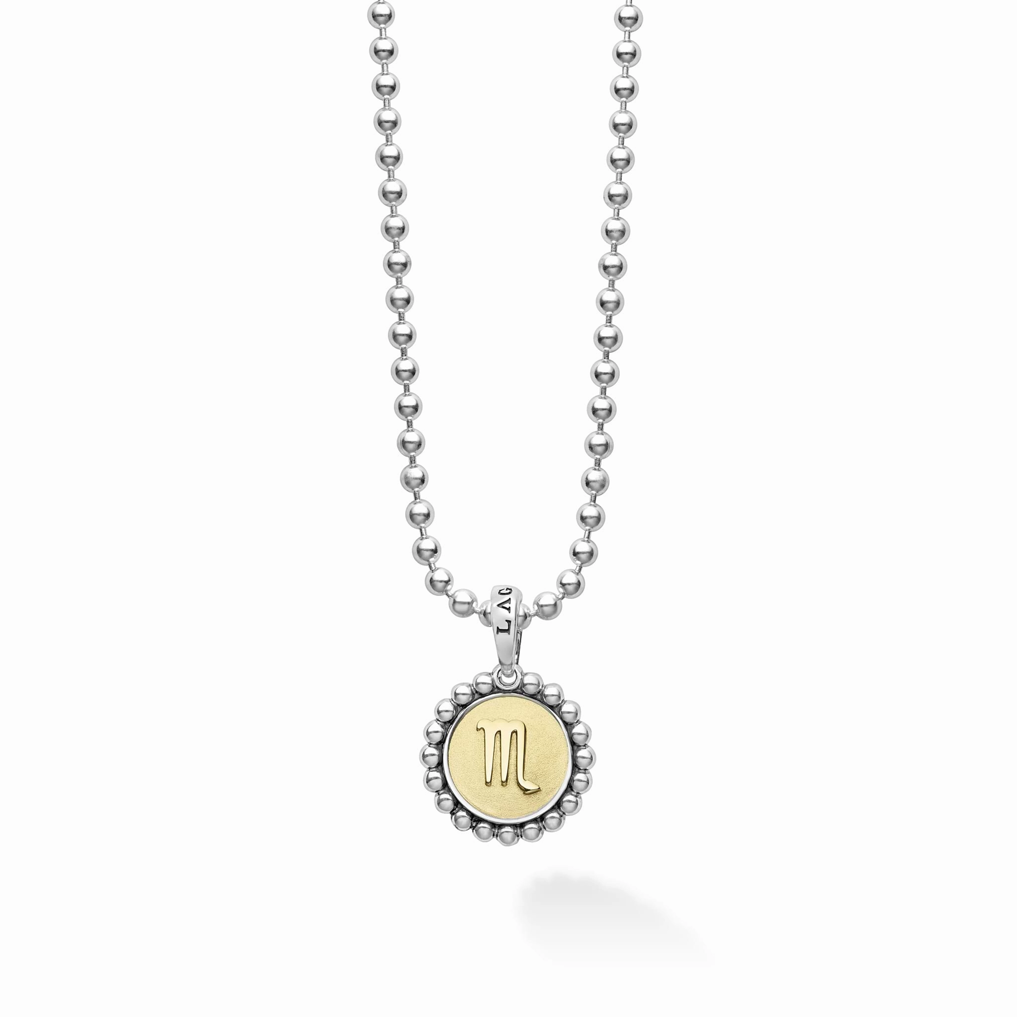 Signature Caviar Scorpio Zodiac Charm Necklace