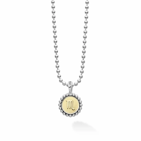 Signature Caviar Scorpio Zodiac Charm Necklace