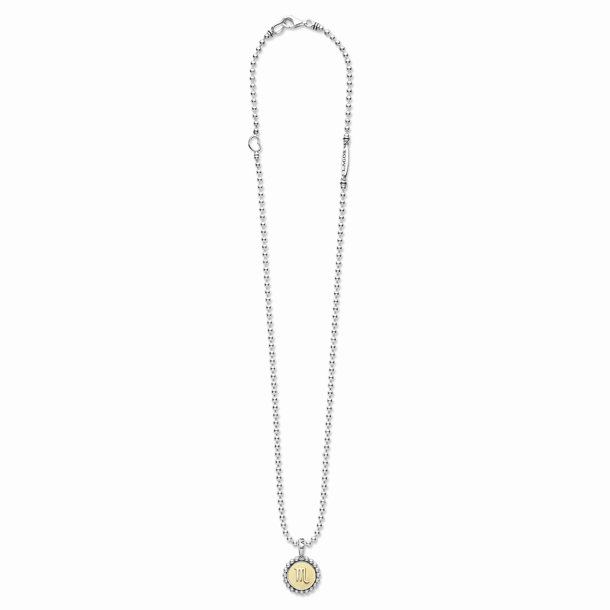 Signature Caviar Scorpio Zodiac Charm Necklace