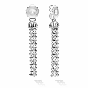 Signature Caviar Tassel Drop Earring Backs