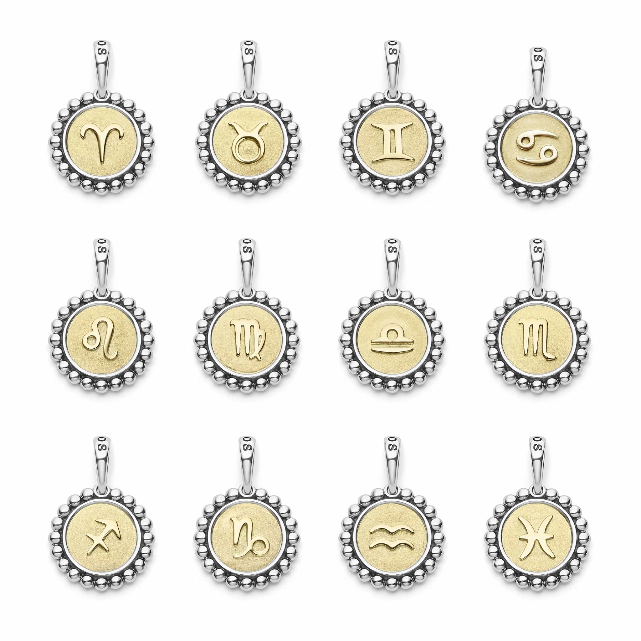 Signature Caviar Virgo Zodiac Charm