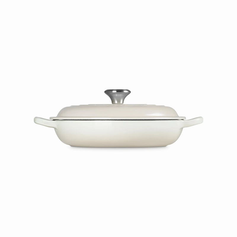 Signature Shallow Casserole, 22cm, Meringue