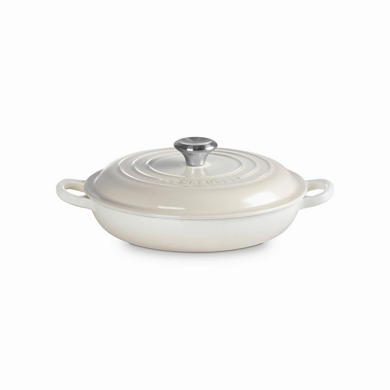 Signature Shallow Casserole, 22cm, Meringue