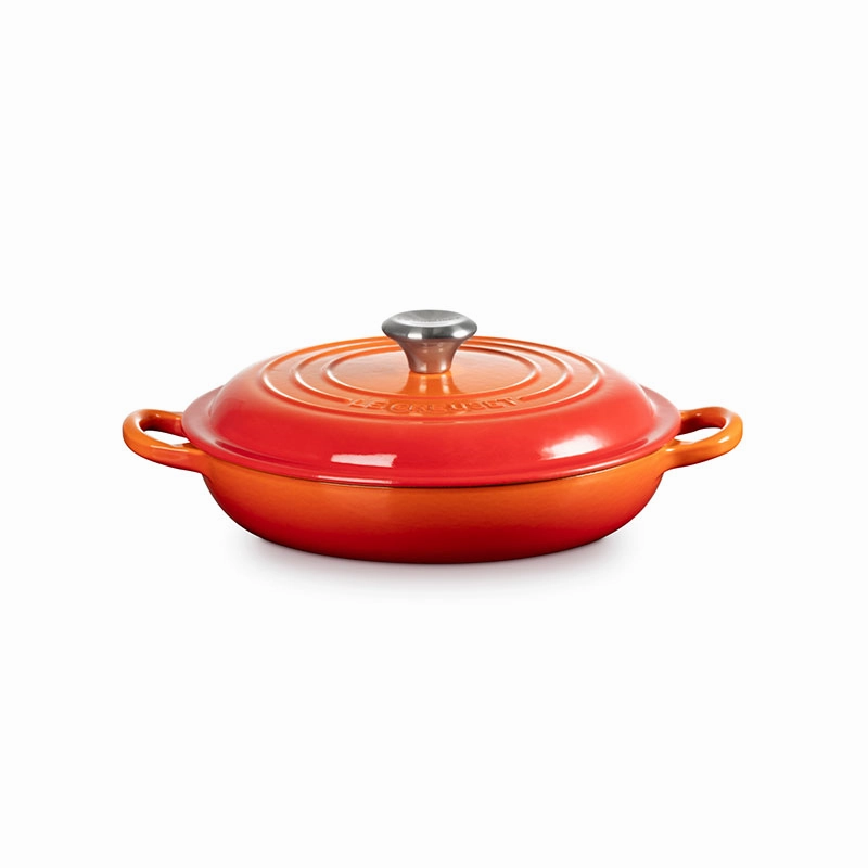 Signature Shallow Casserole, 22cm, Volcanic